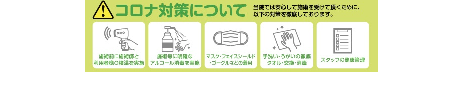 コロナ対策について